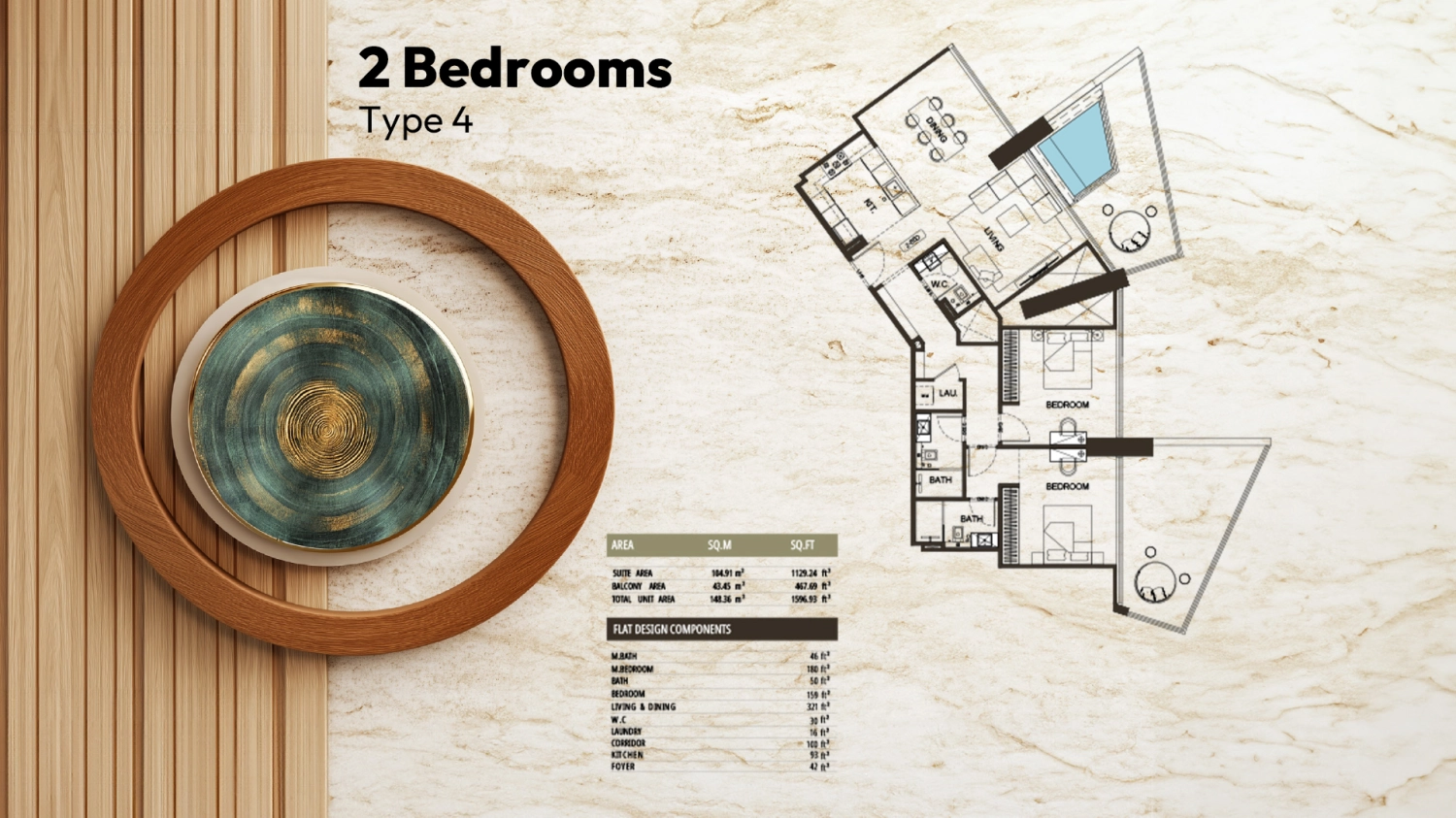 2 BR - Type B